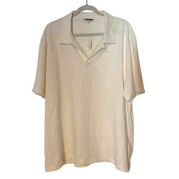 NWT Madewell The Vintage Polo In Soft White Size XXL - Picture 3 of 6